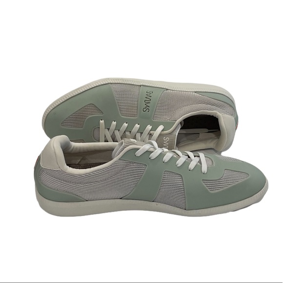 SWIMS LUCA lace up low top sneakers shoes - Picture 4 of 7